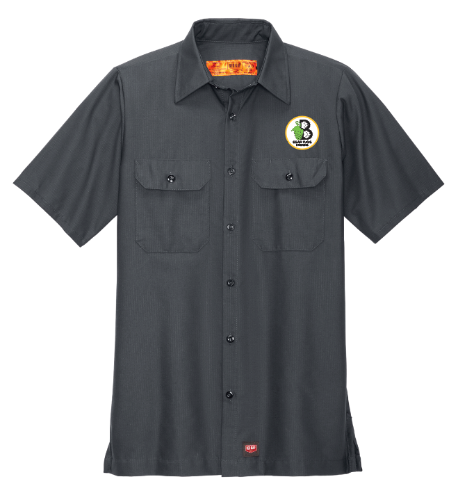 Bear Cave Brewing BREWER SHIRT - RED KAP™ WORK SHIRT - CHARCOAL
