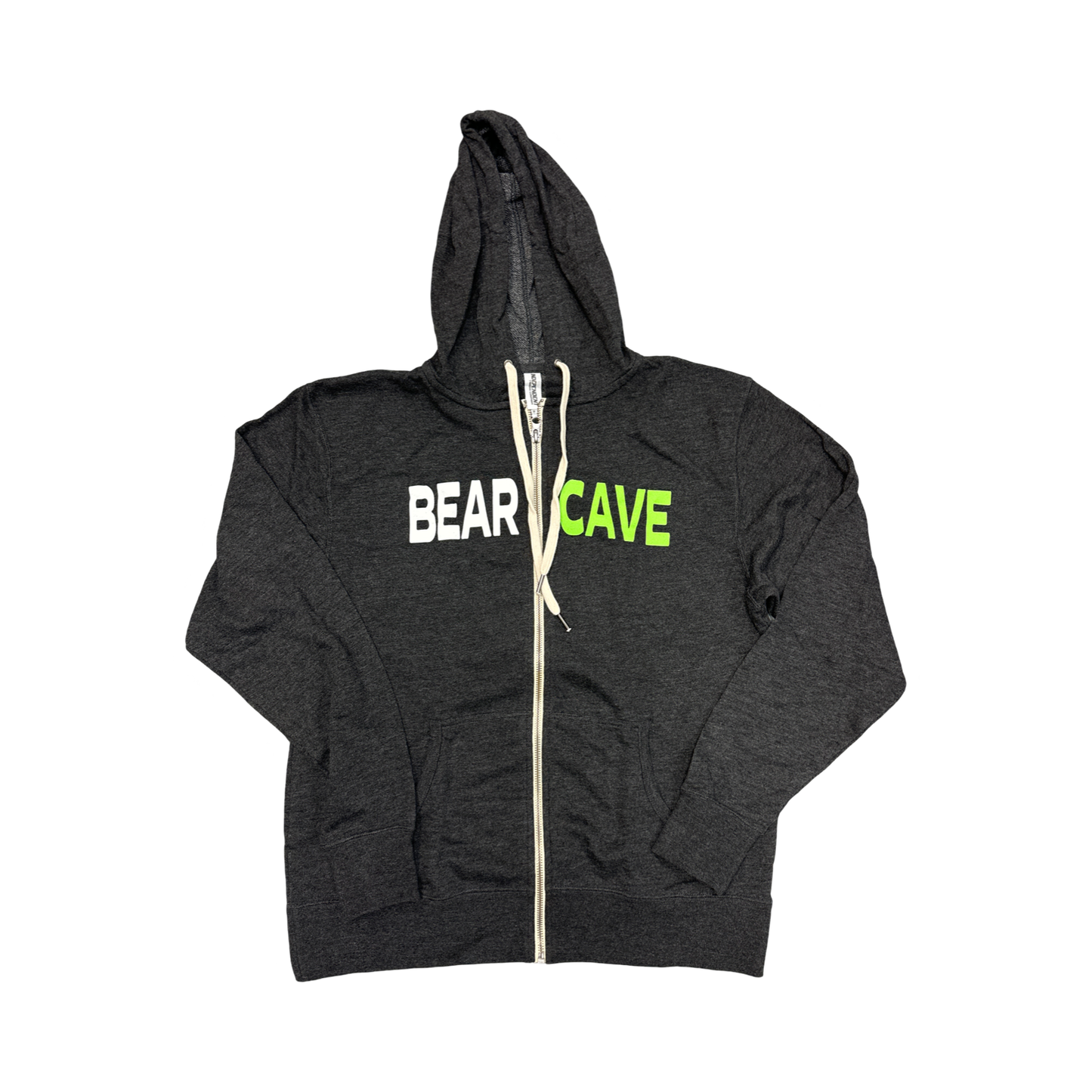 Bear Cave Light Weight Full Zip Unisex Hoodie