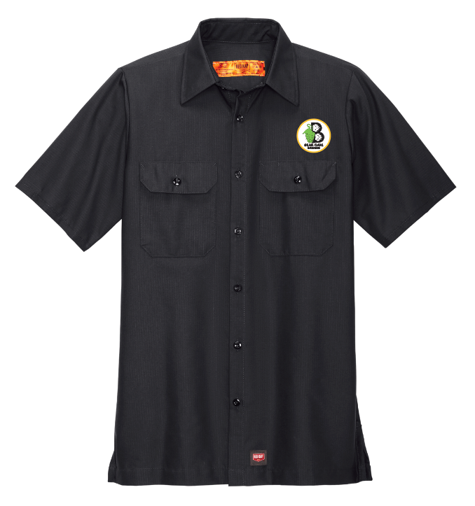 Bear Cave Brewing BEAR SLAYER - RED KAP™ WORK SHIRT - CHARCOAL